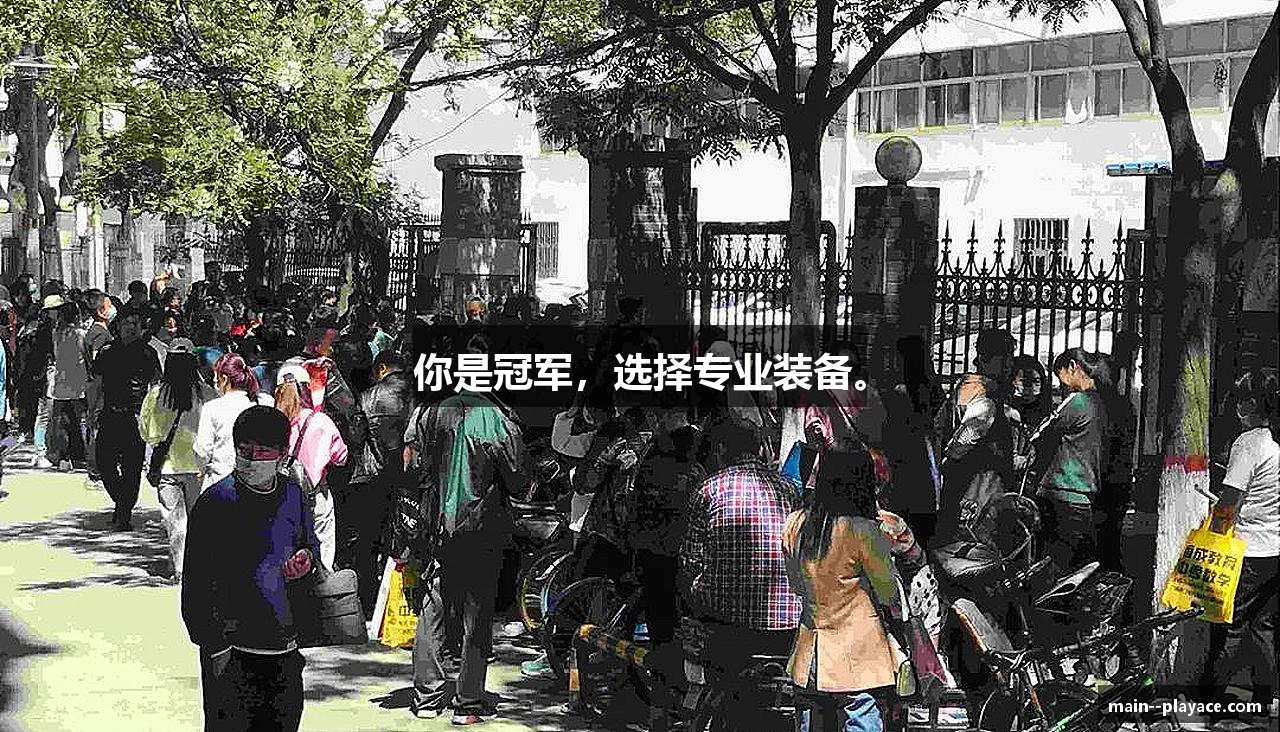 你是冠军，选择专业装备。